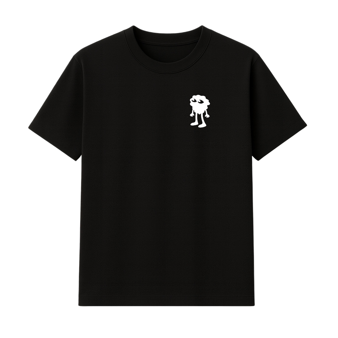 "BIG RARO" BLACK TEE