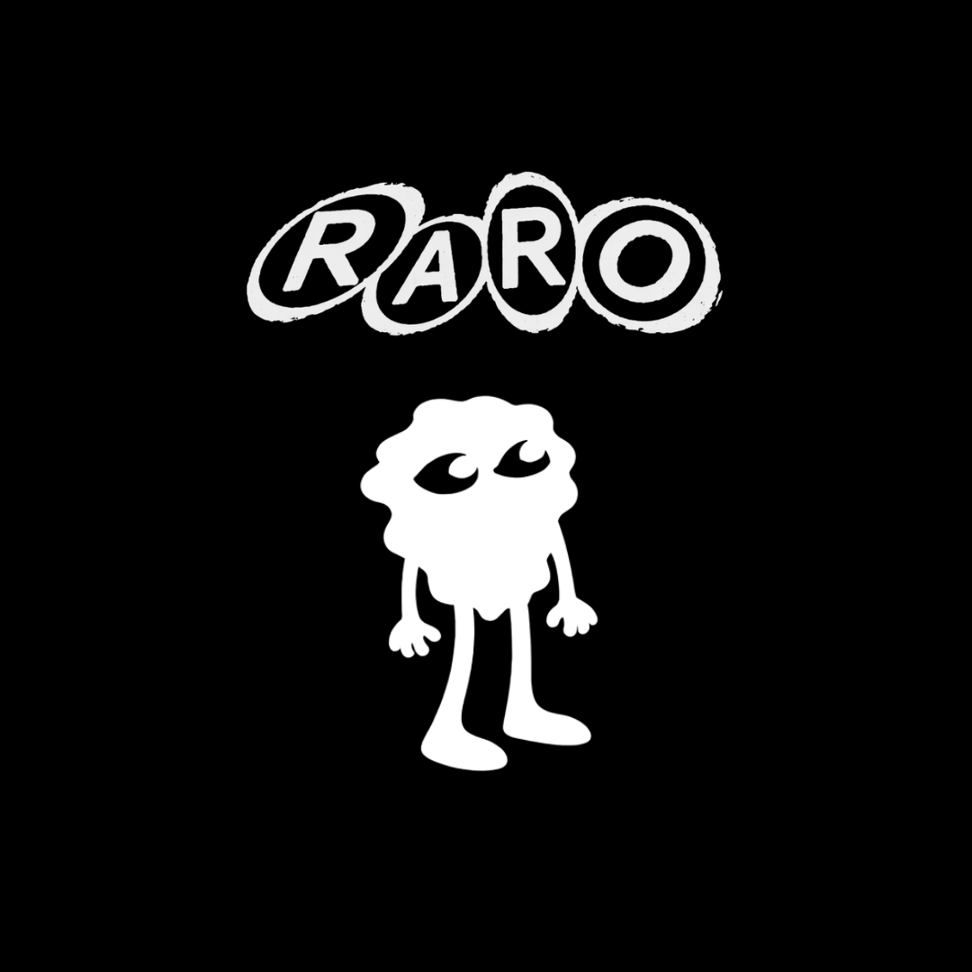 "BIG RARO" BLACK TEE