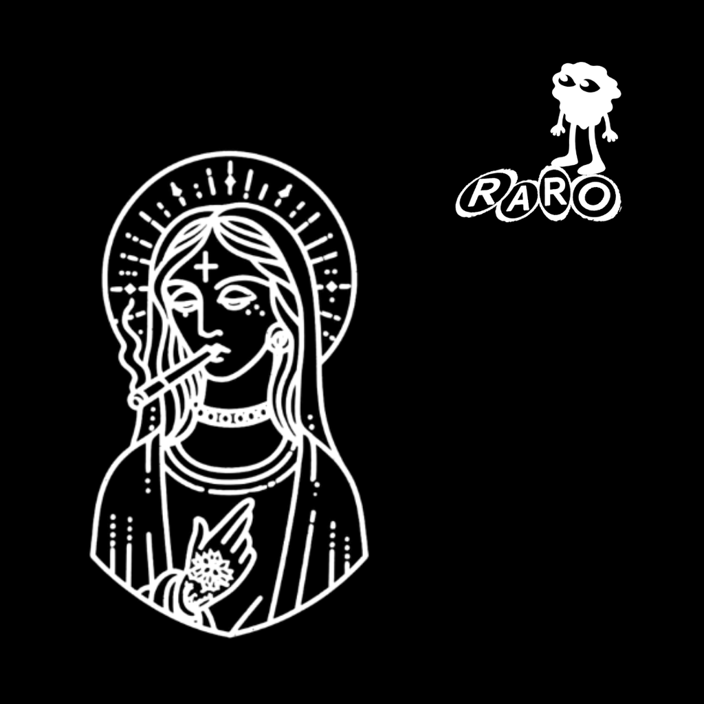 "420 SAINT" BLACK TEE