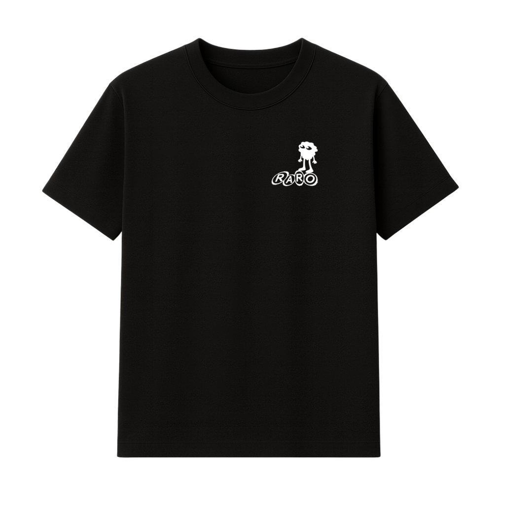 "RARO KITI" BLACK TEE
