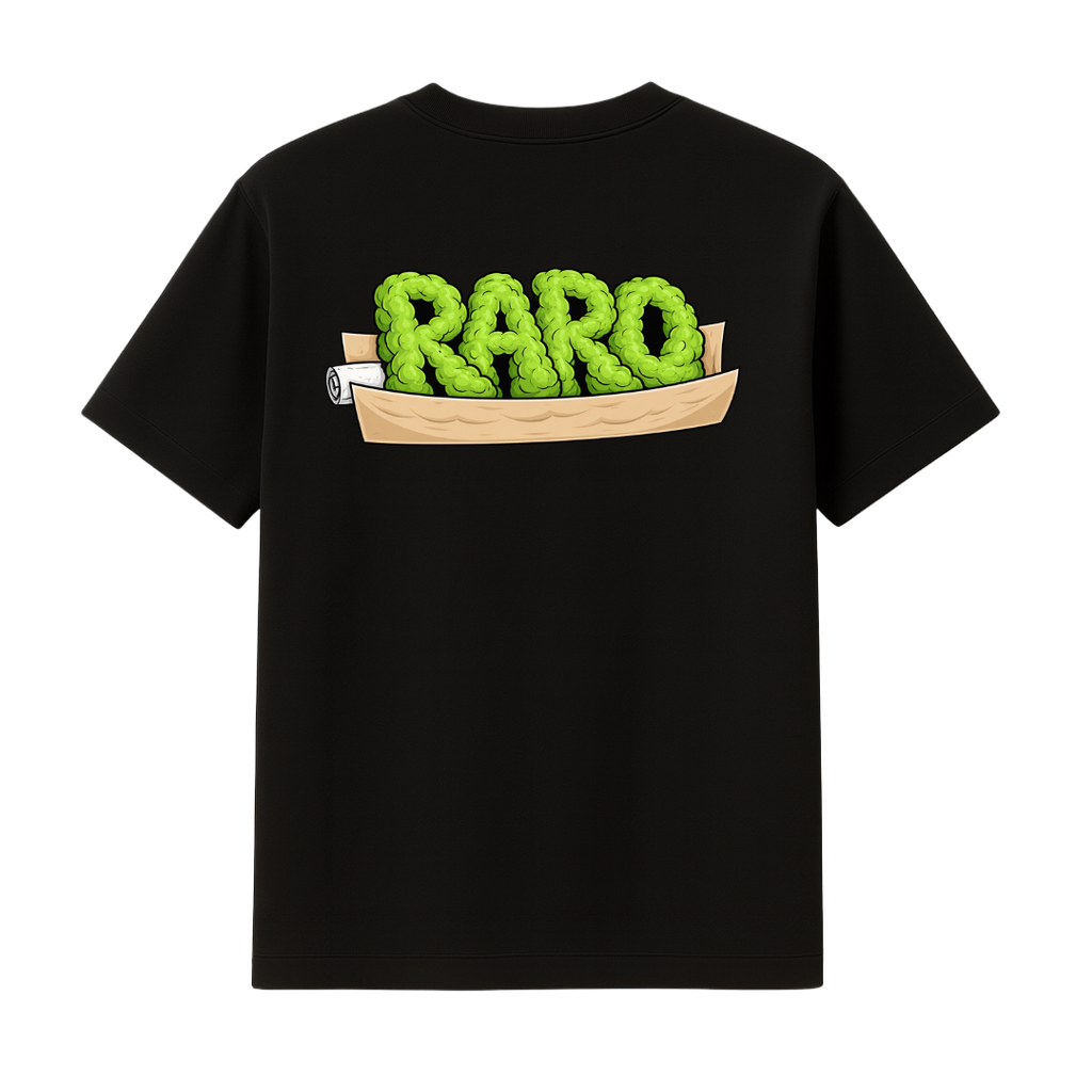 "ROLLING RARO" BLACK TEE