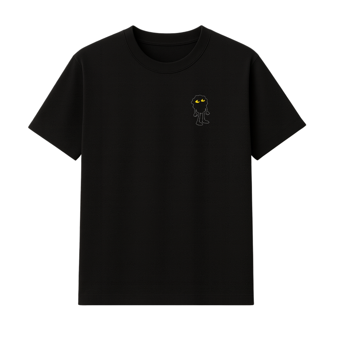 "HECHO PARA NO ENCAJAR" BLACK TEE