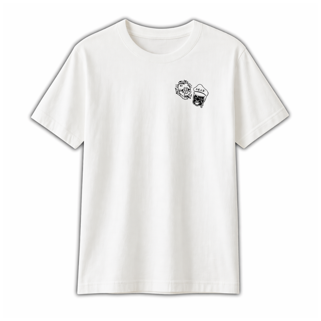 "ORCS vs COPS" WHITE TEE