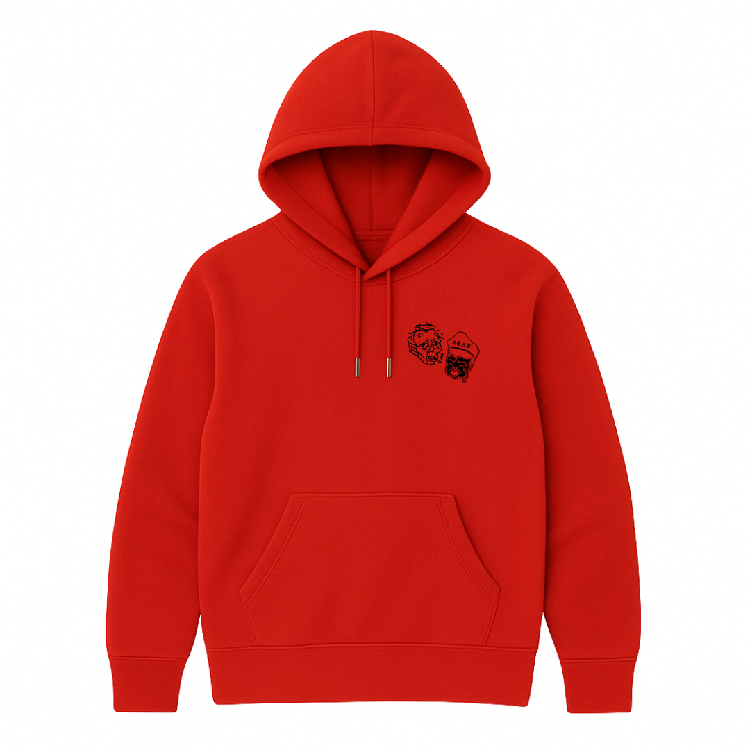 "ORCS vs COPS" RED HOODIE