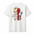 "ANGEL vs DEMON" WHITE TEE