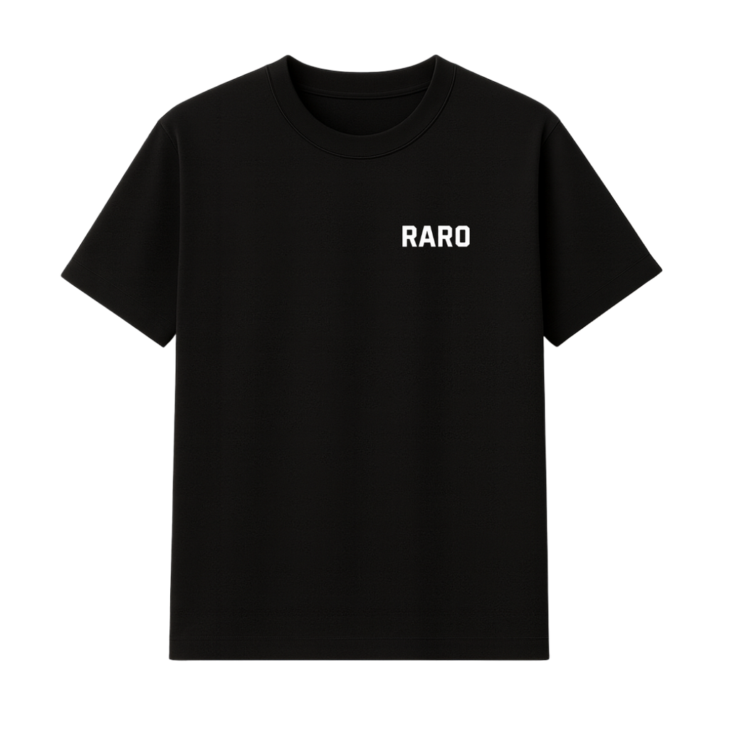 "SMOKING ALIEN" BLACK TEE