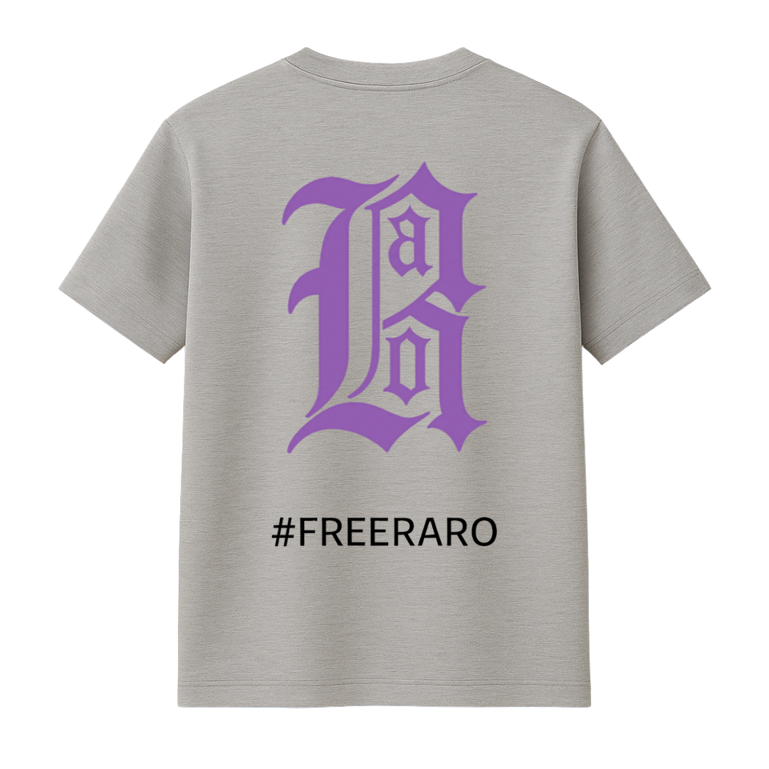 "RARO HOOD" GREY TEE