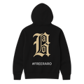 "RARO HOOD" BLACK HOODIE