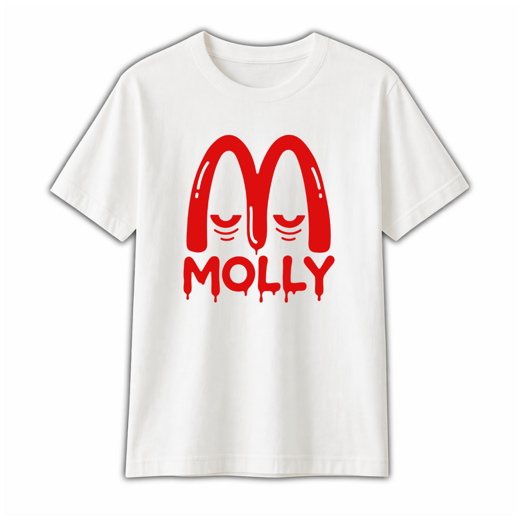 "MOLLY" WHITE TEE