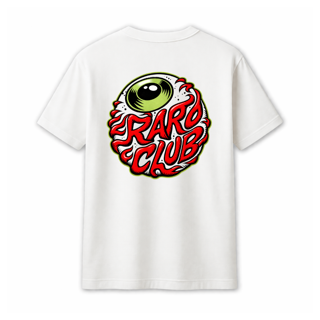 "RARO EYE" WHITE TEE