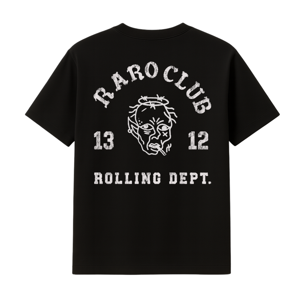 "ROLLING DEPT." BLACK TEE