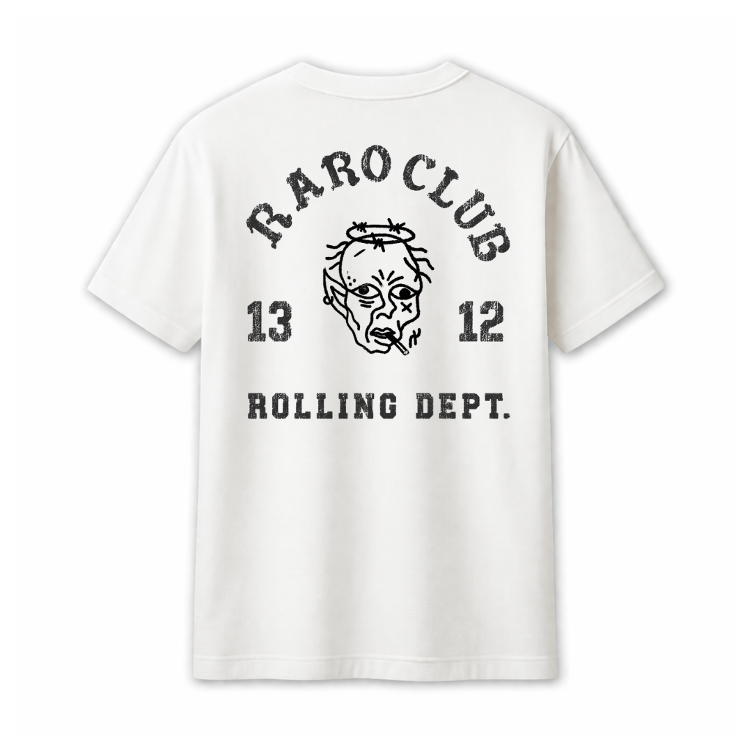 "ROLLING DEPT." WHITE TEE