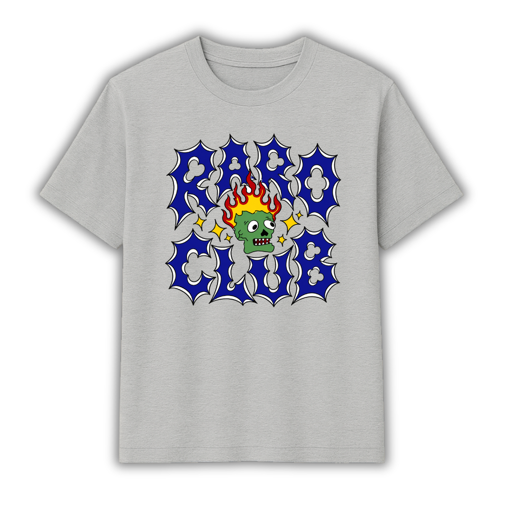 "CALAVERA RARO" GREY TEE