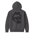 "RARO FACE" GREY HOODIE