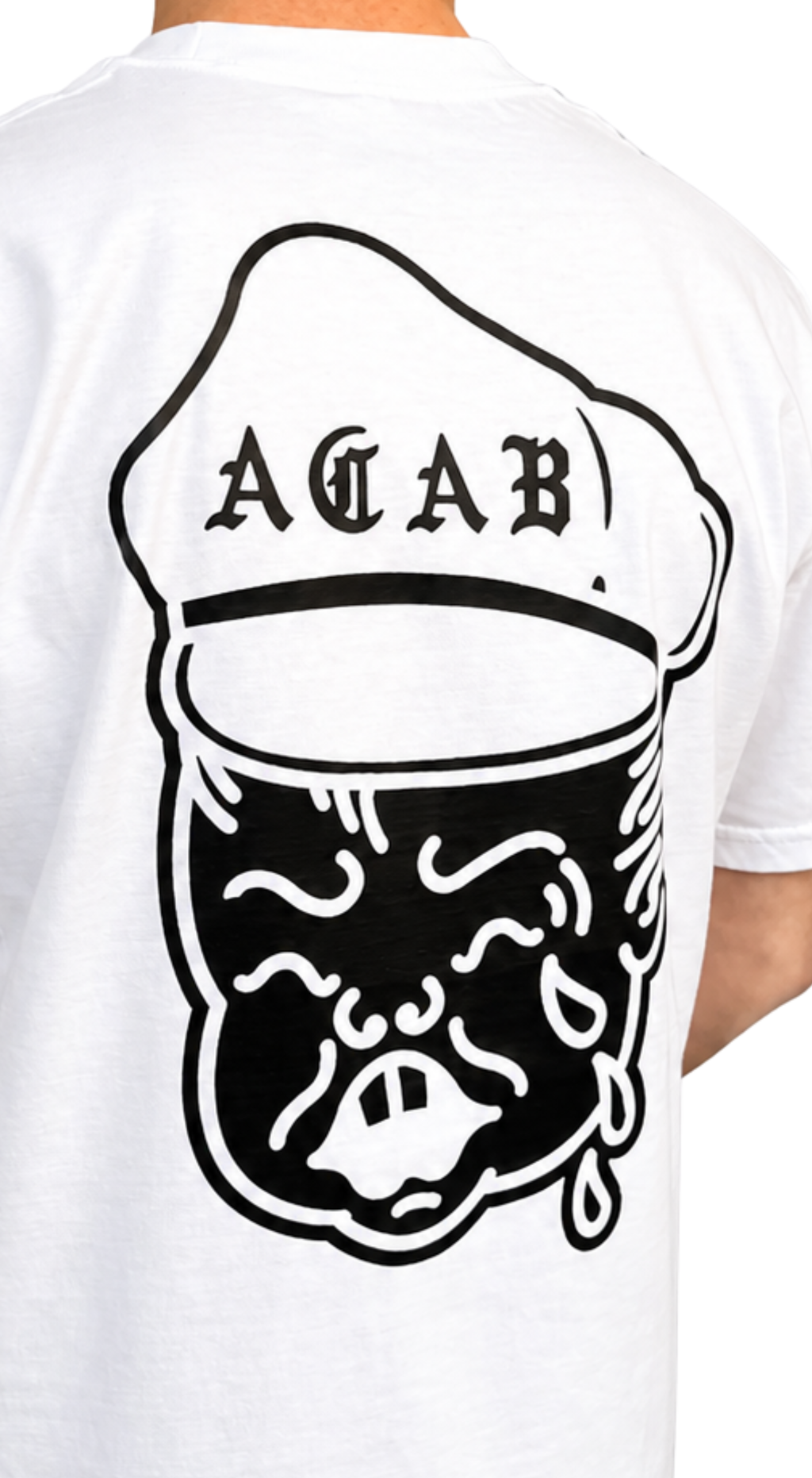 "ACAB" WHITE TEE