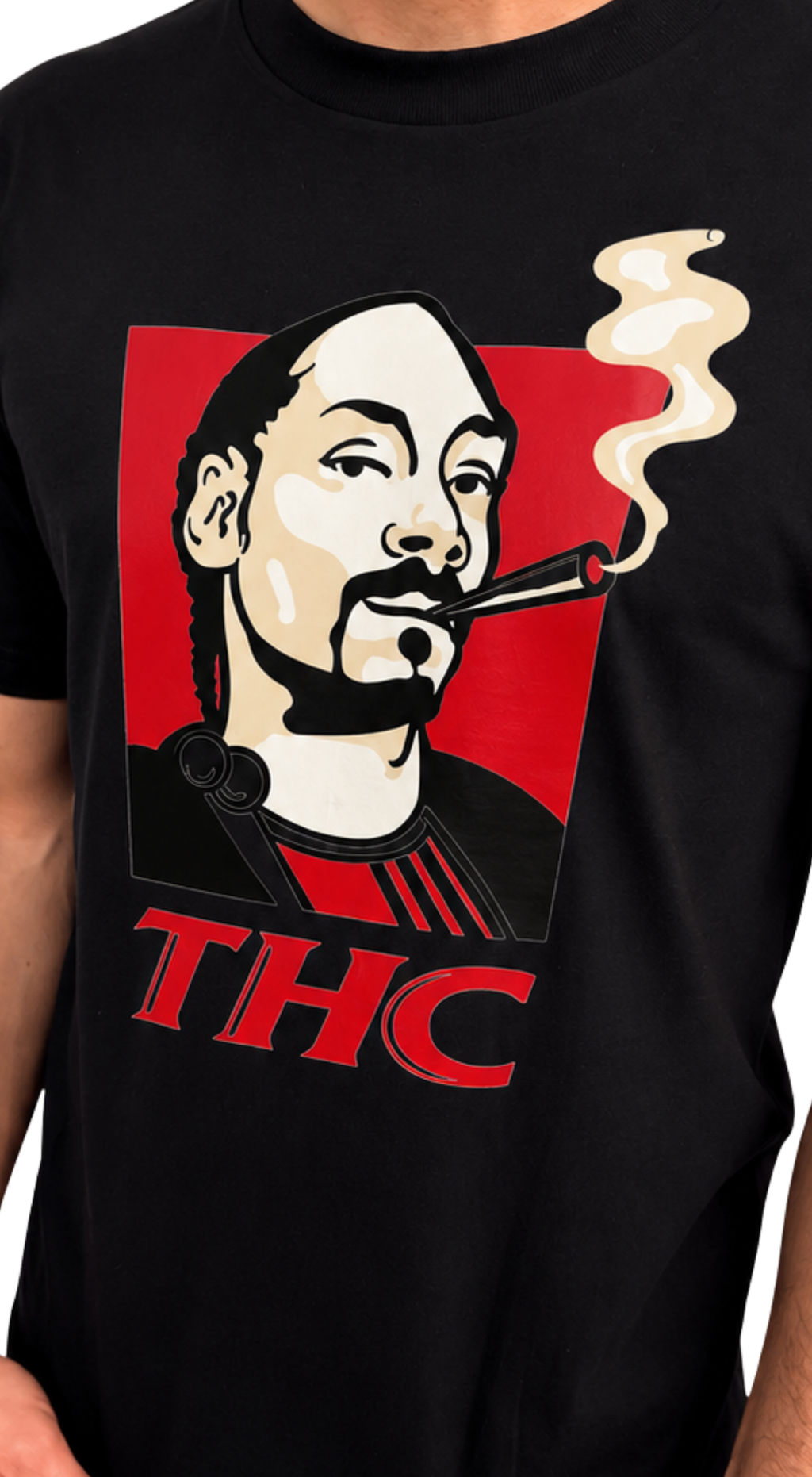"THC" BLACK TEE