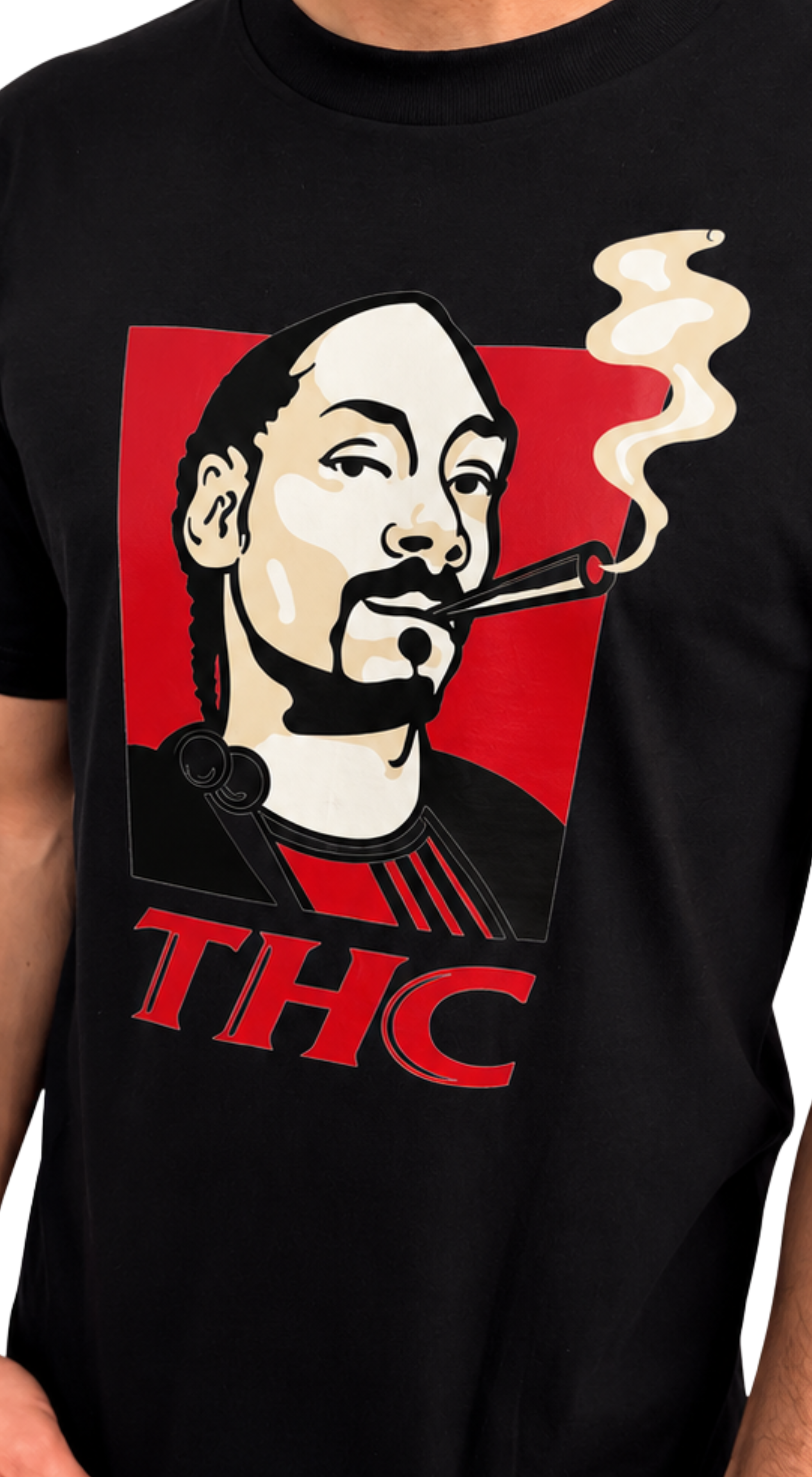 "THC" BLACK TEE